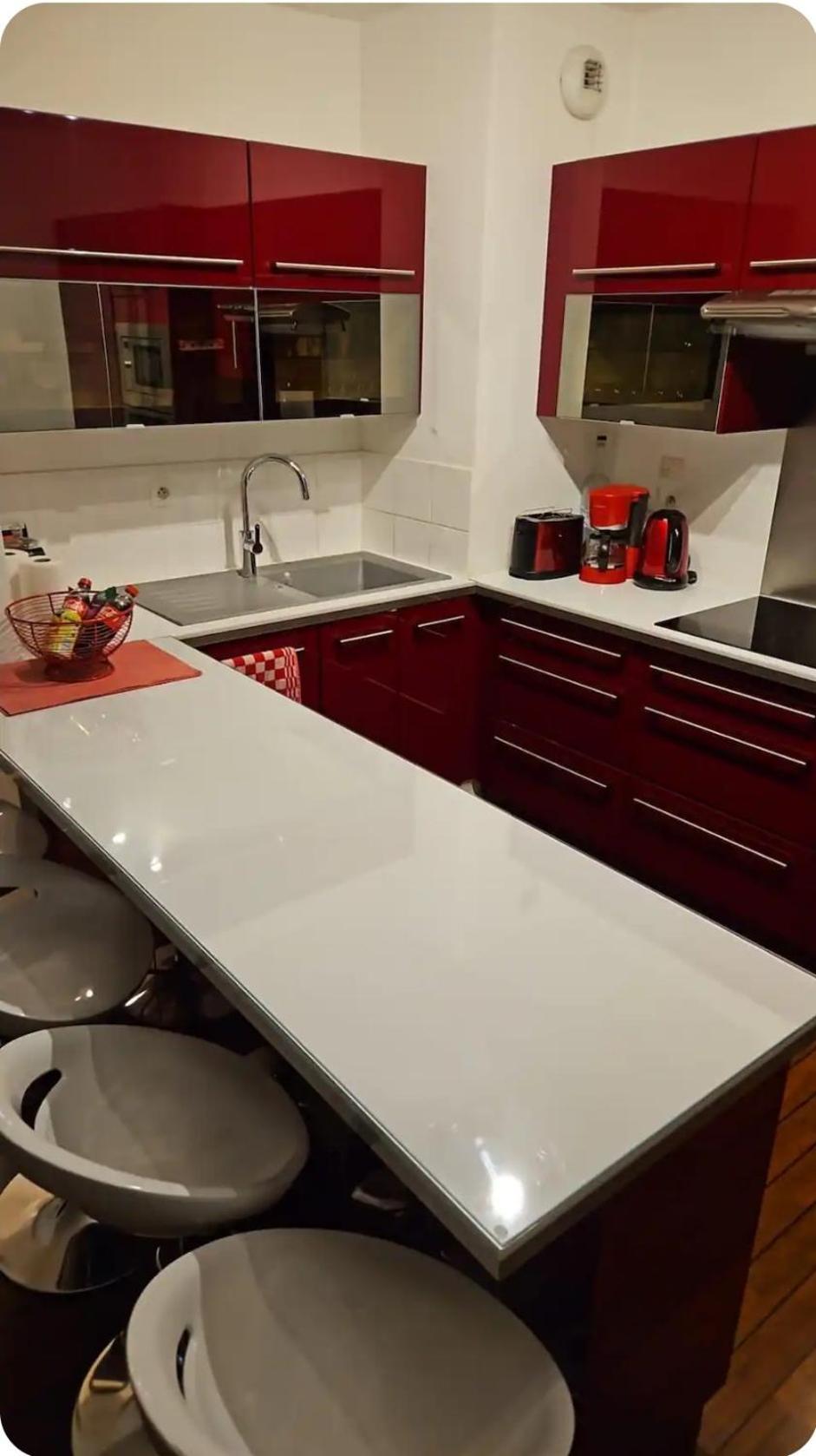 Joli Appartement Avec Jardin Et 2 Parkings Prives Аржантей Экстерьер фото